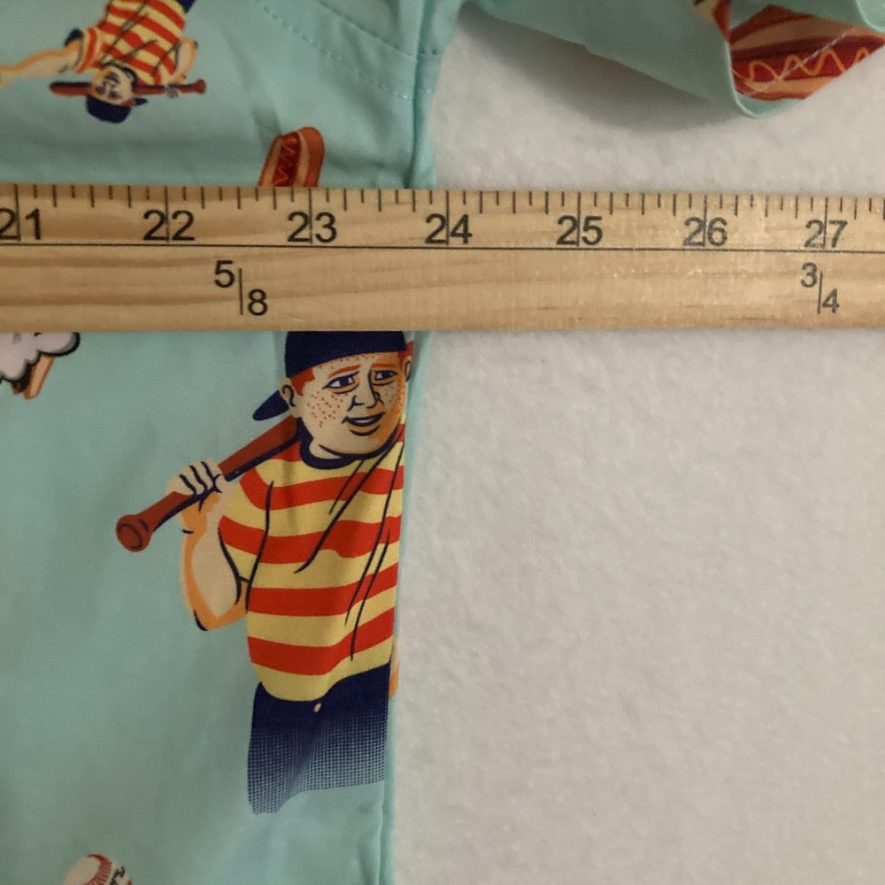 RSVLTS Sandlot Shirt Mens XL Short Sleeve Button Up Kunuflex Great Hambino - Picture 7 of 9